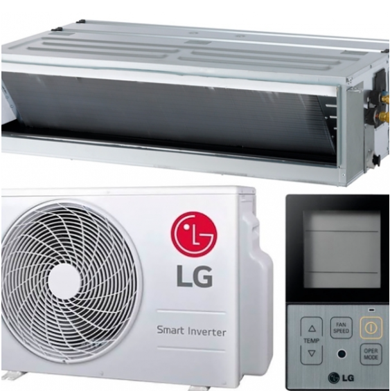 Средненапорный канальный кондиционер LG Smart Inverter R410a UM30WC LG